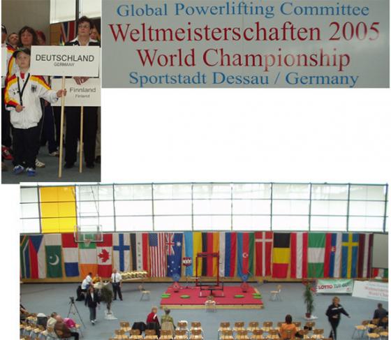 Weltmeisterschaft im Kampfsport in Dessau.