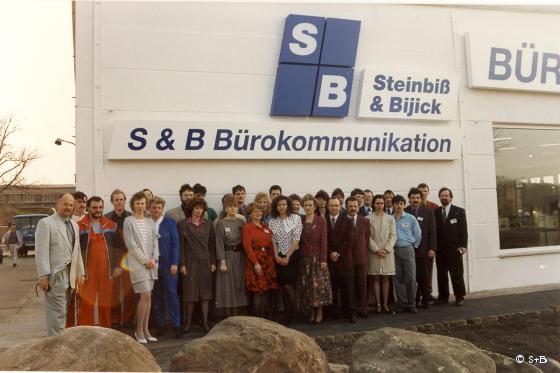 Das S&B Team im Jahr 1993